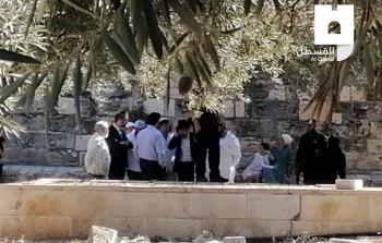 مستوطنون يقتحمون باحات الأقصى المبارك