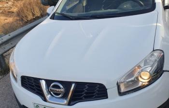 سيارة فلسطينية أطلق الاحتلال عليها النار بزعم تنفيذ صاحبها عملية دهس