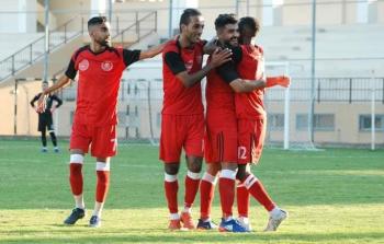 فرحة لاعبي النادي الأهلي