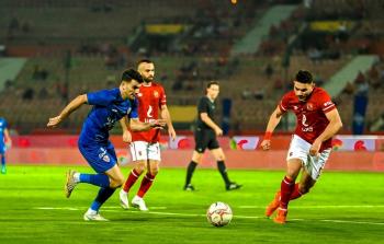 من مباراة سابقة بين الأهلي والزمالك