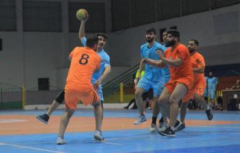جانب من مباراة اتحاد دير البلح وجباليا