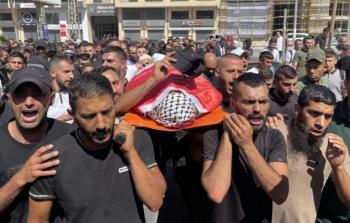 تشييع جثامين شهداء جنين - أرشيف