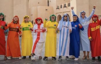 التراث العربي يطغى على لِباس مشجعين كأس العالم