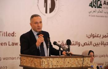 مدير عام الشئون القانونية في المجلس التشريعي المستشار أمجد الأغا