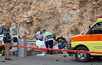 مشهد من مكان عملية سلفيت البطولية (تصوير: الفرنسية)