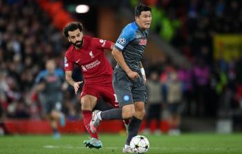 من لقاء ليفربول ونابولي