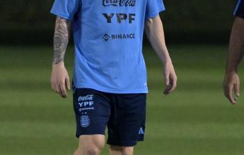 اللاعب الأرجنتيني ليونيل ميسي