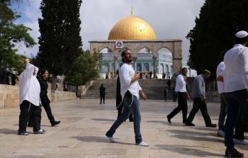 مستوطنون يقتحمون باحات الأقصى المبارك