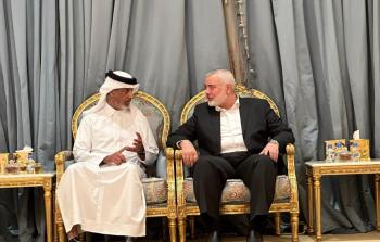 هنية يعزي رئيس الاتحاد القطري بوفاة والدته