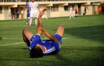 إصابة اللاعب أدهم أبو سمرة