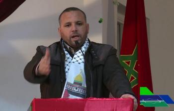 الكاتب العام لمجموعة العمل الوطني لأجل فلسطين في المغرب، عزيز هناوي
