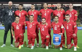 بطاقة منتخب صربيا