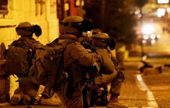 قوات الاحتلال خلال اقتحامها مدينة نابلس