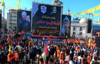 مهرجان أقامته فتح بغزة في 10 نوفمبر إحياء لذكرى استشهاد عرفات وسط تأمين كامل من قبل الشرطة