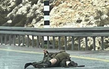 مجندة إسرائيلية تم دهسها من قبل شاب فلسطيني شرق رام الله