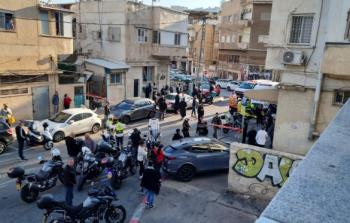 من موقع جريمة القتل بحيفا