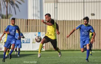 صورة من مباراة سابقة بين الزوايدة والنصيرات