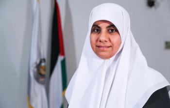 هدى نعيم النائب في المجلس التشريعي والقيادية في حركة المقاومة الإسلامية 