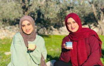 الشقيقتان حنين ومريم عودة