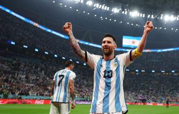 اللاعب ليونيل ميسي