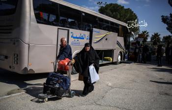 معبر رفح البري في مدينة رفح الحدودية مع جمهورية مصر العربية