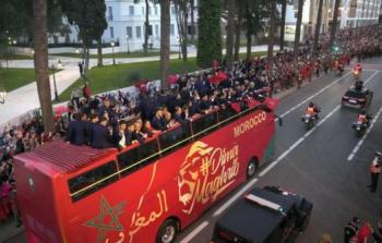 منتخب المغرب يحظى باستقبال الأبطال في الرباط بعد عودته من قطر