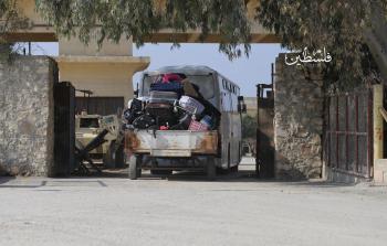 معبر رفح البري في مدينة رفح الحدودية مع جمهورية مصر العربية