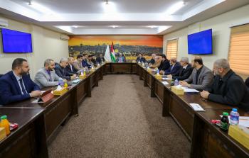 اجتماع لجنة متابعة العمل الحكومي بغزة