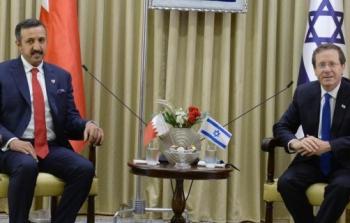 رئيس الاحتلال هرتسوغ يصل المنامة