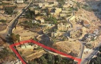 موقع أرض الحمراء في القدس المحتلة