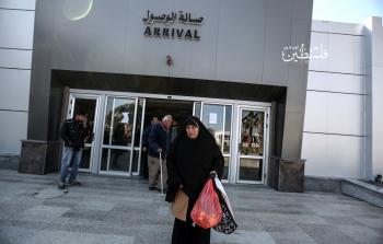 معبر رفح البري في مدينة رفح الحدودية مع جمهورية مصر العربية