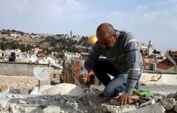 المقدسي عرامين يهدم منزله - أرشيف