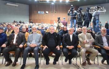 جانب من إحياء الذكرى الثالثة لاستشهاد قاسم سليماني (تصوير: رمضان الأغا)