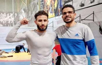 المصارع اليمني إبراهيم الشبامي
