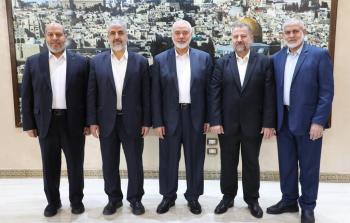 وفد حركة حماس في القاهرة