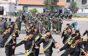 مشهد من تخريج وزارة الداخلية لفوج 