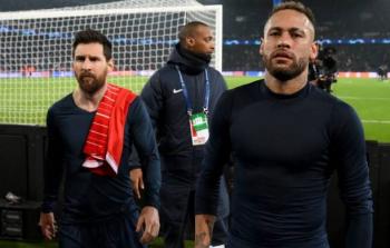 أول تعليق من ميسي ونيمار بعد خسارة باريس أمام بايرن