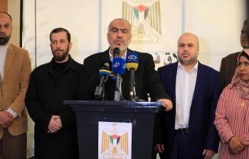 غازي حمد وكيل وزارة التنمية الاجتماعية/ تصوير- ياسر فتحي