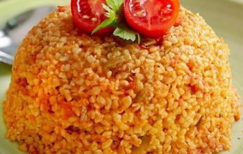 برغل بالبندورة