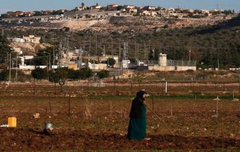 أراضٍ فلسطينية مصادرة لخدمة مشاريع استيطانية- أرشيف