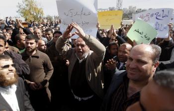حراك المعلمين بالضفة- أرشيف