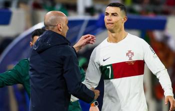 مارتينيز مدرب منتخب البرتغال يشيد بكريستيانو رونالدو