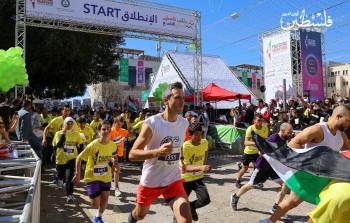 ماراثون فلسطين الدولي في نسخته التاسعة في مدينة بيت لحم