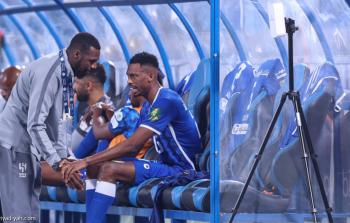محمد كنو لاعب الهلال يعتذر عن تصرفه مع المدرب