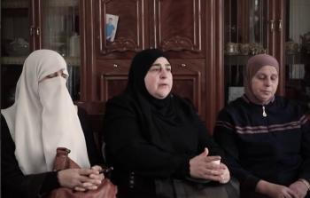 جانب من زيارة أمهات الشهداء لعائلة الشهيد القسامي عبد الفتاح خروشة