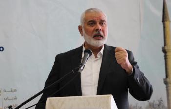إسماعيل هنية رئيس المكتب السياسي لحركة حماس