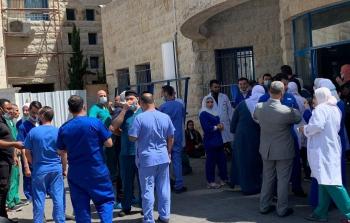  نقابات صحية في الضفة تواصل إضرابها عن العمل -صورة أرشيفية