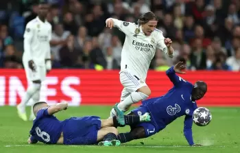 ريال مدريد يهزم تشيلسي بثنائية في دوري أبطال أوروبا