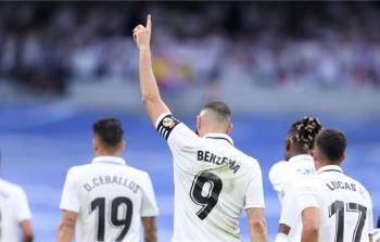 ترتيب هدافي الدوري الإسباني بعد هاتريك بنزيما في مباراة ريال مدريد وألميريا