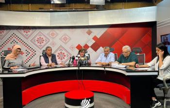 جانب من مؤتمر الدعوة لانتخاب مجلس وطني فلسطيني